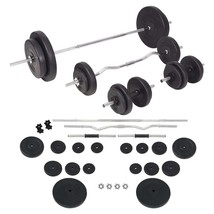  Barbell and Dumbbell Set 198.4 lb - €386,37 EUR