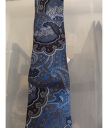 Bloomingdales The Men's Store Blue Paisley Tie NWT - $15.00
