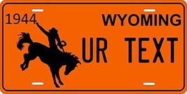 Wyoming 1944 Personalized Tag Vehicle Car Auto License Plate - £13.21 GBP