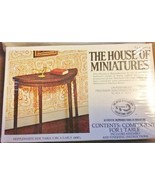 The House of Miniatures Hepplewhite Side Table Wooden Doll House Furniture - £11.63 GBP