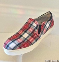 New Circus By Sam Edelman Woman&#39;s Cruz Loafers/Shoes, Red Plaid (Size 5.5 M) - £24.01 GBP
