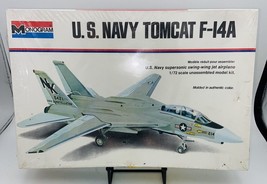 Monogram 5992 US Navy Tomcat F-14A Jet 1973 NEW SEALED Vintage 1/72 - £23.97 GBP