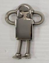 *C52) Shiny Chrome Metal Robot USB Memory Stick Flash Drive - 4GB - $14.84
