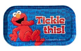Vandor Sesame Street Tickle This Elmo Tin Refrigerator Magnet Blue 6.75 in - £6.02 GBP