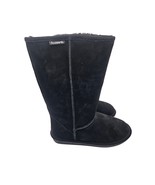 Bearpaw Women&#39;s Emma Tall Boot Black Size 11 New In Box Faux Fur Lined - $69.35 CAD