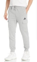 adidas Men&#39;s Essentials Fleece Regular Tapered Cargo Sweat Pants Medium ... - $58.75