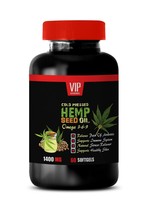 hemp salve - Hemp Seed Oil 1400mg (1) - balance hormones naturally - $16.81