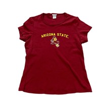 Vintage 1990&#39;s Arizona State Sun Devils Women&#39;s Large T-Shirt League Made in USA - £16.07 GBP