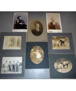 Thurston Family (8) Cabinet Photos - Springvale, Maine &amp; Dover NH - $2,651.45 MXN