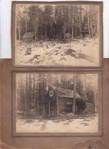 Camp Pines, Mexico, Maine (2) Cabinet Photos - F.A. Perkins &amp; Co. - £27.35 GBP