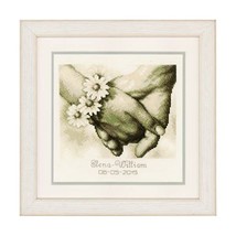 Vervaco Wedding Record Just Married Cross Stitch Kit  - $67.00