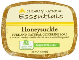 Clearly Natural Bar Soap, Honeysuckle, 4 oz, 3 pk - £19.92 GBP
