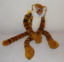 Bush Gardens Tiger Long Arms Named Folayan 12&quot; Plush Stuffed Animal Orange 2000 - £15.13 GBP