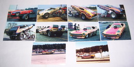Lot #2 (10) 1970&#39;s Vintage FORD Body FUNNY CAR 4x6 Drag Racing Photos - £12.75 GBP