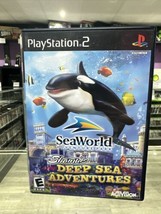SeaWorld: Shamu&#39;s Deep Sea Adventures (Sony PlayStation 2, 2005) PS2 Complete - £5.84 GBP