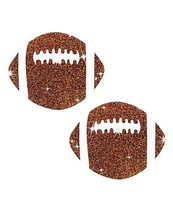 &#39;neva Nude Football Glitter Pasties - Brown O/s - £14.38 GBP