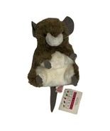 Mouse Vintage Douglas Cuddle Toys Plush  7” Gray Tail &amp; Ears 203 Corky P... - $372.98 MXN