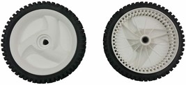 2 Front Drive Wheels for 21&quot; 22&quot; Craftsman Self-Propelled Walk Mower 675... - £36.48 GBP