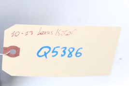 10-13 LEXUS IS250C FRONT LEFT DRIVER INNER FENDER Q5386 image 12