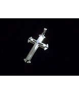 Men&#39;s Stainless Steel Cross Pendant, Large, 2 3/8&quot; Long, New - $46.50 CAD