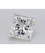 Lab Grown 3.00 Ct PRINCESS Cut IGI Certified CVD Diamond E Color  VS2 Cl... - $54,047.11 MXN