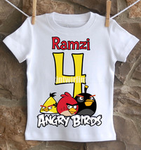 Angry Birds Birthday Shirt - £15.00 GBP