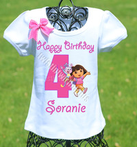 Dora Birthday Shirt - £15.13 GBP