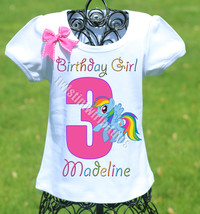 Rainbow Dash Birthday Shirt - £15.26 GBP
