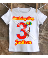 Boys Curious George Birthday Shirt - £14.93 GBP