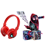 Spiderman LED Eyes Wireless Bluetooth Headphones Comfort Over-Ear Kids H... - $33.61 CAD