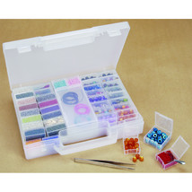 Plastic Bead Storage Case with Scoop and Tweezers - $50.41