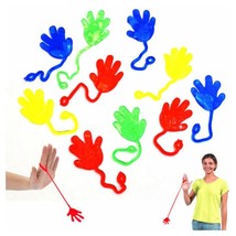 Dazzling Toys 72 Pcs 4&quot; Vinyl Sticky Hands and Feet Birthday Party Favors Prize - £10.43 GBP
