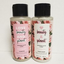 Love Beauty &amp; Planet Blooming Color Murumuru Rose Shampoo Conditioner 13... - $17.39