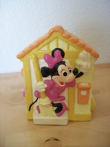 Disney 1980’s Ucagco Japan Minnie Mouse Ceramic Piggy Bank - £20.10 GBP