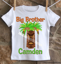 Boys Hawaiian Luau Brother Shirt - £14.87 GBP