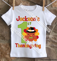 Boys First Thanksgiving Shirt - £14.88 GBP