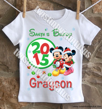 Boys Mickey Mouse Christmas Shirt - £14.94 GBP