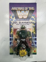 Masters of the WWE Universe Origins Sgt. Slaughter Wave 7 MOTU Retro Play NEW - £38.02 GBP