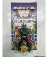 Masters of the WWE Universe Origins Sgt. Slaughter Wave 7 MOTU Retro Pla... - £38.79 GBP
