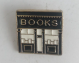 Books Bookstore Enamel Lapel Hat Pin - £5.72 GBP