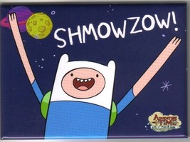 Adventure Time Finn Figure Arms Out Shmowzow! Refrigerator Magnet, New Unused - £3.13 GBP