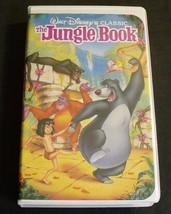Walt Disney&#39;s Classic The Jungle Book Black Diamond VHS Tape 1122 w Clam... - £26.71 GBP