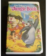 Walt Disney&#39;s Classic The Jungle Book Black Diamond VHS Tape 1122 w Clam... - £26.90 GBP
