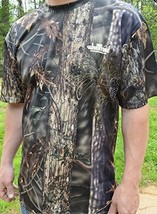 Pine Oak Timber Camouflage Moisture wicking Hunting Camo T-shirt True Ad... - £10.16 GBP