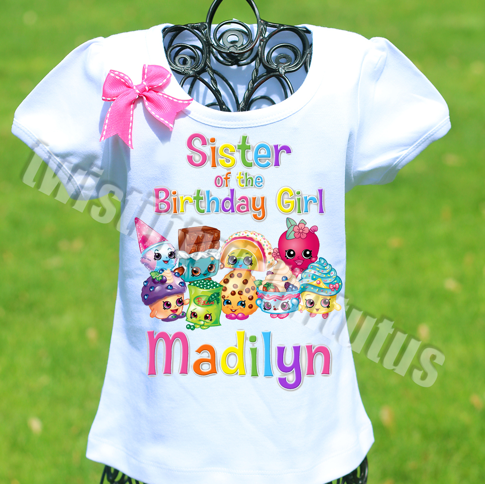 Primary image for Shopkins Sister Birthday Shirt