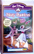 Disney Masterpiece Mary Poppins VHS 1998 5 ACAD AWARDS Julie Andrews NEW... - £18.97 GBP