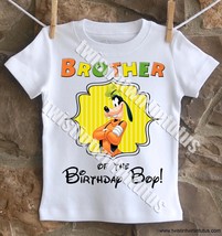 Boys Mickey Mouse Clubhouse Goofy Birthday Shirt - £14.91 GBP