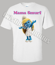Smurf Mom Birthday Shirt - £15.17 GBP