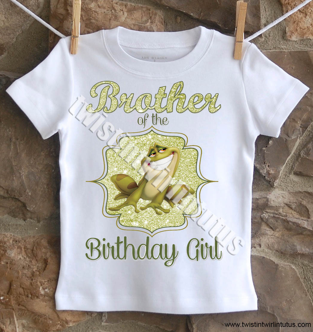 Princess and the Frog Brother Shirt - £14.87 GBP