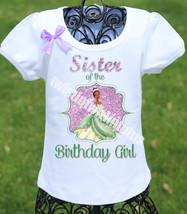 Princess Tiana Princess and the Frog Sister Shirt - £14.87 GBP